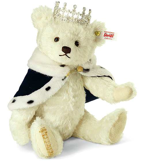 Steiff Queen Elizabeth Musical Teddy Bear 664779