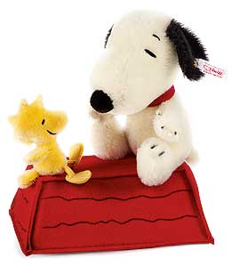 Steiff Snoopy and Woodstock on Rooftop 682360