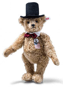 Steiff Abraham Lincoln Musical Teddy Bear 683367