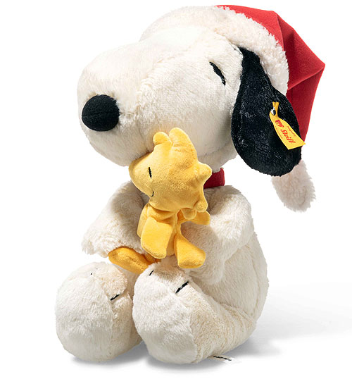 Steiff Christmas Snoopy with Woodstock 684340