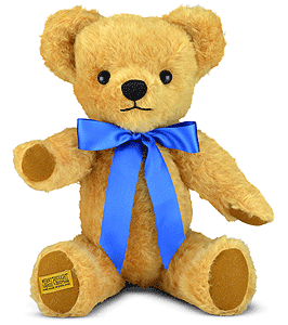 Merrythought 18 inch London Curly Gold Teddy Bear GM18CG