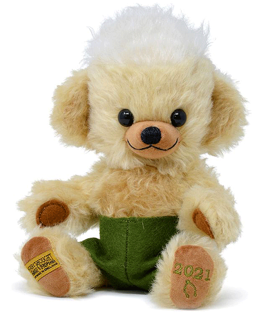 Merrythought 2021 Punkie Year Bear JPA9M21