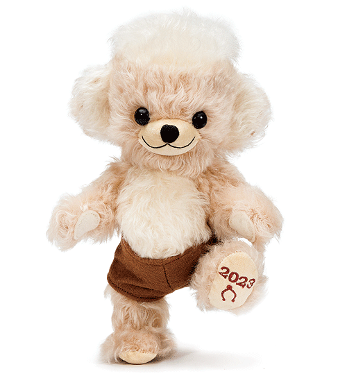 Merrythought 2023 Punkie Year Bear JPA9M23