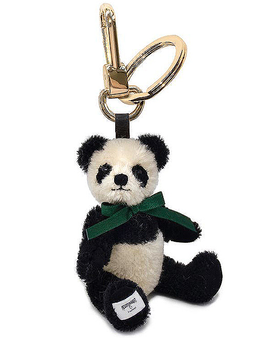 Merrythought Antique Panda Bear Key Charm MTMINIAPTP