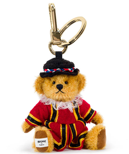 Merrythought Beefeater Teddy Bear Key Charm