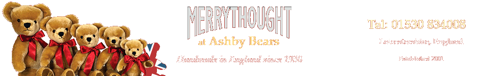 Merrythought Cheekie Teddy Bears