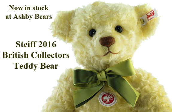 Steiff 2016 British Collectors Bear has arrived!