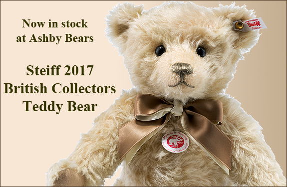 Steiff 2017 British Collectors Bear has arrived!