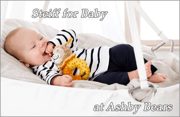 steiff teddy bear for newborn baby