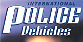 International Police Pehicles White Metal Model Cars