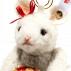 Steiff Christmas Bakery Mouse Ornament - view 1