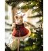 Steiff Mrs Santa Mouse Ornament - view 1