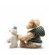 Steiff Teddy Bear With Snowman - view 3