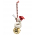 Steiff Teddy Bear Ornament On Bell 008023 - view 3