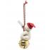 Steiff Teddy Bear Ornament On Bell - view 3