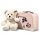 Steiff Lotte Teddy Bear in Pink Suitcase 111563 - view 1