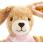 Steiff HOPPEL Pink Rabbit 12cm Grip Toy - view 2