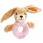 Steiff HOPPEL Pink Rabbit 12cm Grip Toy 237591 - view 1