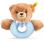 Steiff Sleep Well Bear Grip Toy - Blue - view 1