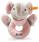 Steiff Trampili Elephant Pink Grip Toy with Rattle - view 1