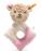 Steiff GOTS Rosy Teddy Bear Grip Toy With Rattle - view 1