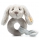 Steiff Cuddly Friends Grey Hoppie Rabbit Grip Toy with Rattle 242267 - view 1