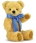 Merrythought 10 inch London Curly Gold Teddy Bear GM10CG - view 1