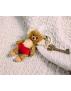 Merrythought Punkie Teddy Bear Key Charm - view 3